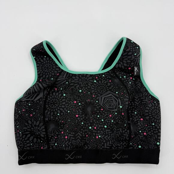 CW-X Racer Back Sports Bra Size 36DD High Impact Adjustable Band - Picture 1 of 5